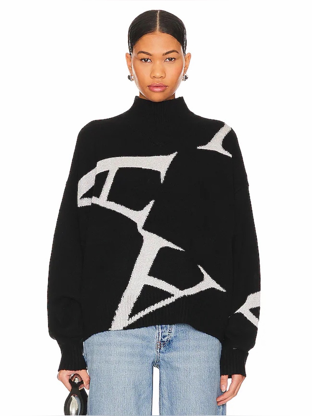 All Saints A Star Turtleneck Sweater